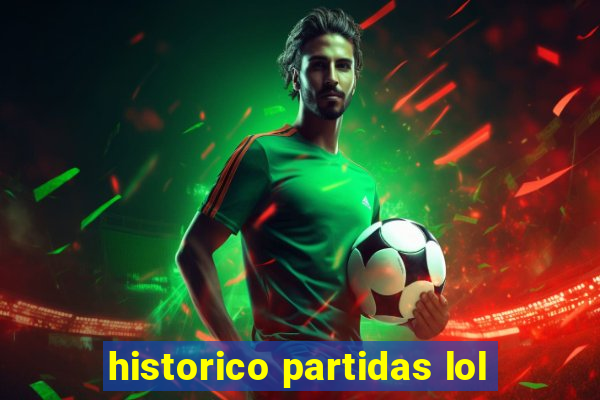 historico partidas lol